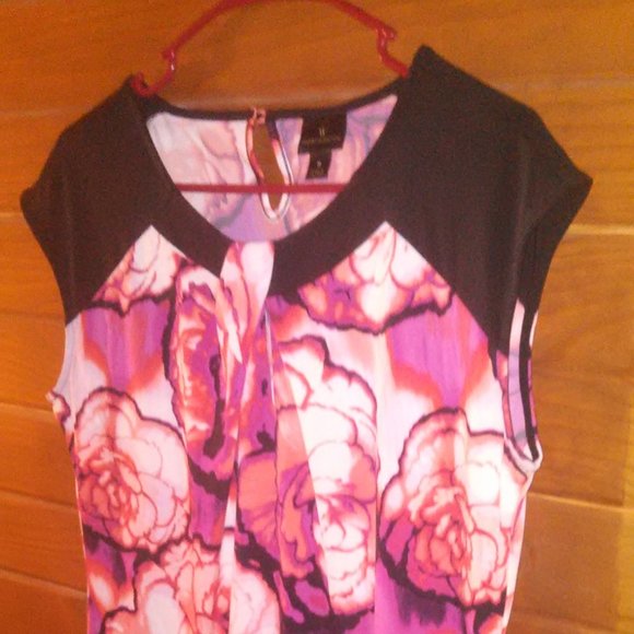 Worthington Short Sleeve Blouse - Picture 1 of 6